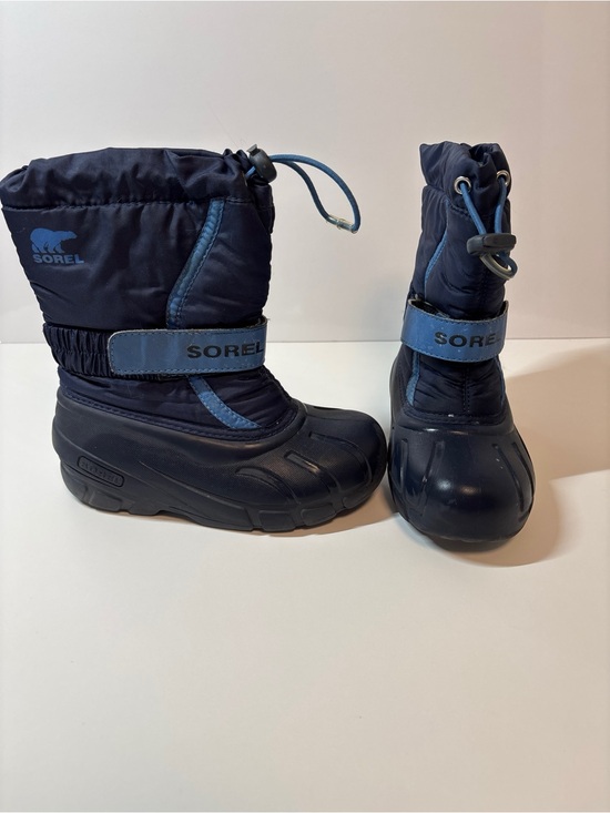 Sorel Other - Sorel Navy Blue Kids Winter Snow Boots